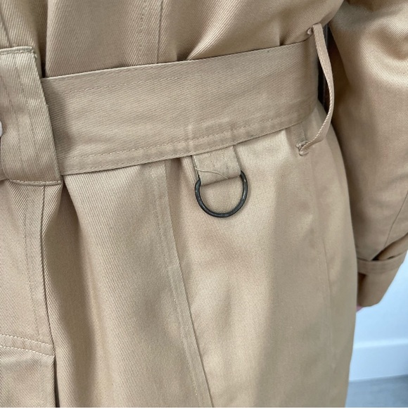 John Weitz Harbor Master Vtg 70’s Trench Coat w/ Removable Wool Lining Sz 44R - Picture 7 of 16